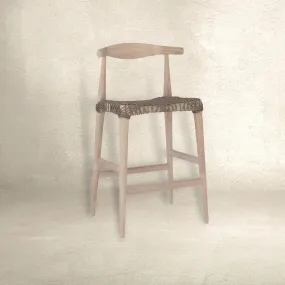 SWENI HORN ROPE BARCHAIR | TAUPE